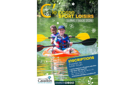 Accueil des Jeunes du Pass Sport Loisirs de CAVAILLON