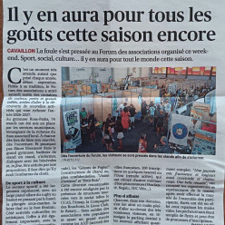 Retour sur le Forum des Associations
